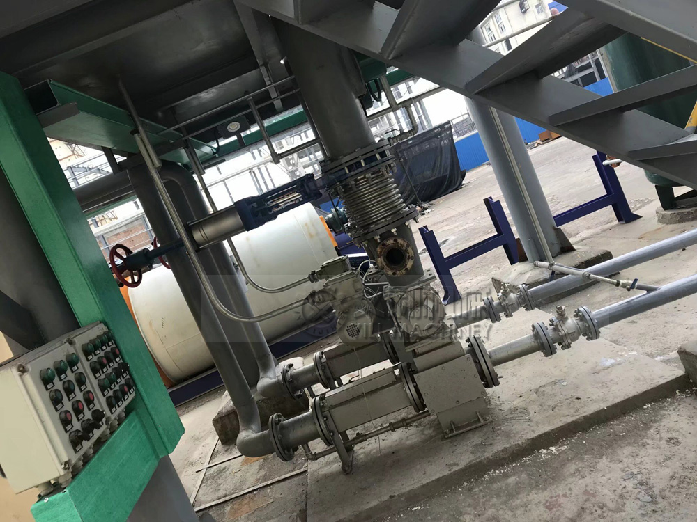 氣力輸送噴射泵系統(tǒng)現(xiàn)場(chǎng)